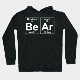 Bear Periodic Table  Gay Bear Pride Hoodie